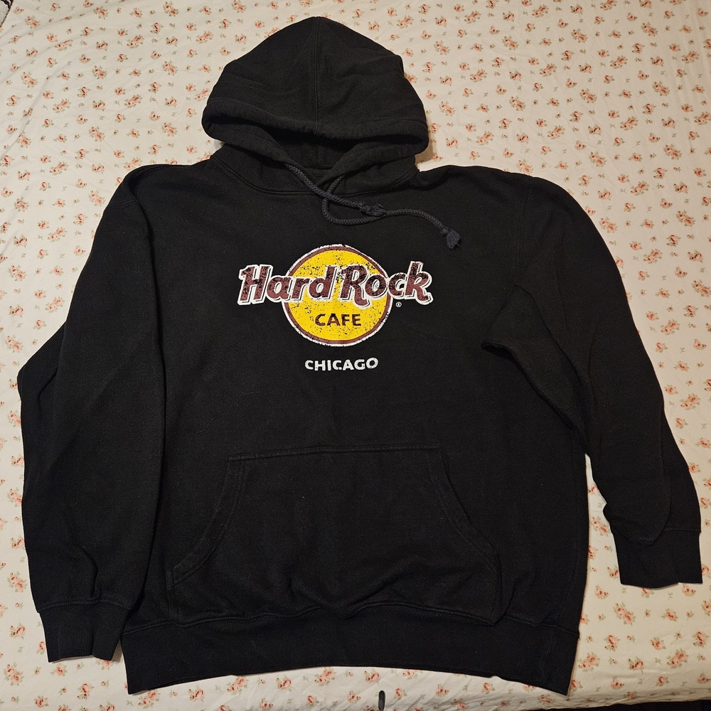 Hard Rock Cafe Chicago Sweatshirt Hoodie